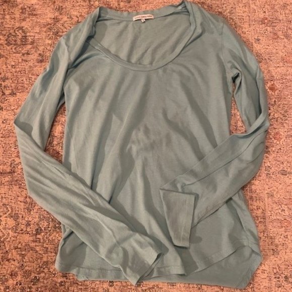 James Perse Women's Long Sleeve Tee - Picture 1 of 6